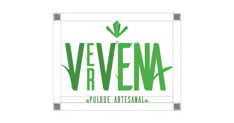 Agencia de publicidad diseño gráfico diseño imagotipo bebida alcohólica Vervena 