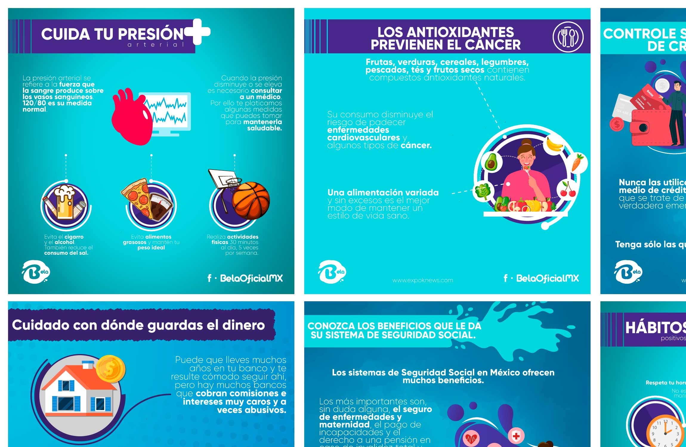 Agencia de publicidad diseño gráfico ilustración infografías Agua purificada embotellada Bela