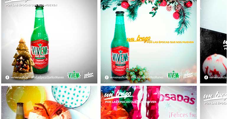Agencia de publicidad diseño gráfico publicitario fotografía copywriting pulque embotellado vervena