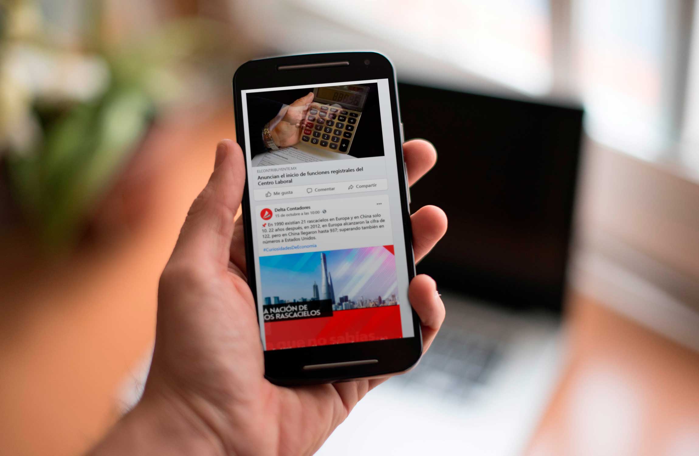 agencia publicidad diseño gráfico social media copywriting Delta Contadores